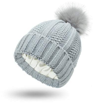 Fleece Knitted Beanie