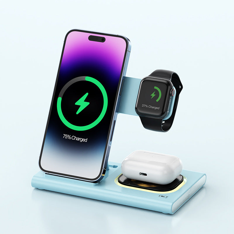 3 IN 1 15W Wireless Charger